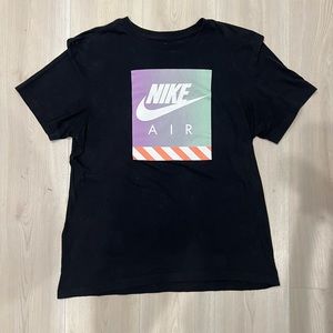Nike Air Box Logo T-Shirt Black Men’s Size Large L